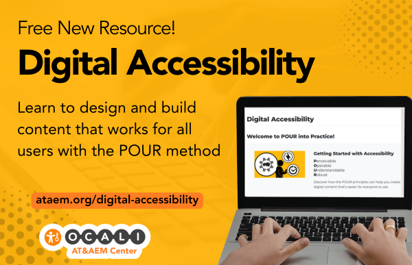 Get Started with Accessibility!
