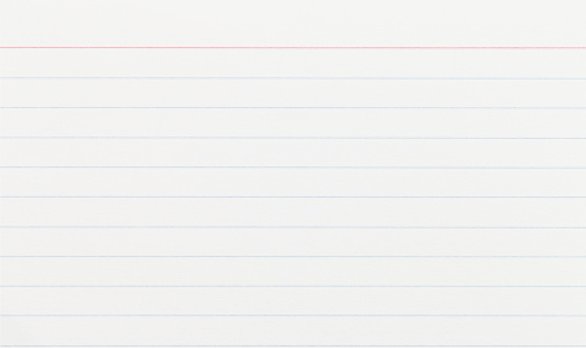 Note card